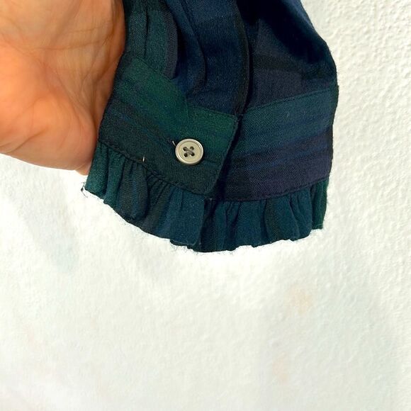 Loft plaid button-down shirt - Picture 3 of 9